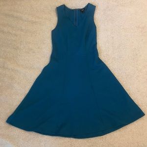 Teal Skater Dress